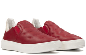 STREET TRAY W - UST M Droid Slip on Red-Velvet-Rice - Women - L3 - V11